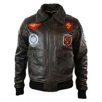 Leather Bomber Jackets - 26584 selection