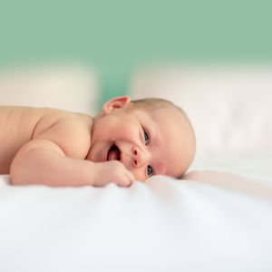 памучни едноцветни бебешки ританки - 62866 типа