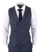 Mens 3 Piece Check Suit - 21300 varieties