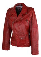 Womens Leather Biker Jacket - 22472 prices