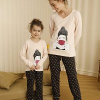 детски пижами за момичета - 80374 типа